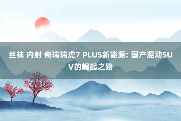 丝袜 内射 奇瑞瑞虎7 PLUS新能源: 国产混动SUV的崛起之路