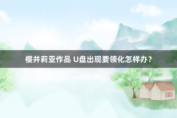 樱井莉亚作品 U盘出现要领化怎样办？