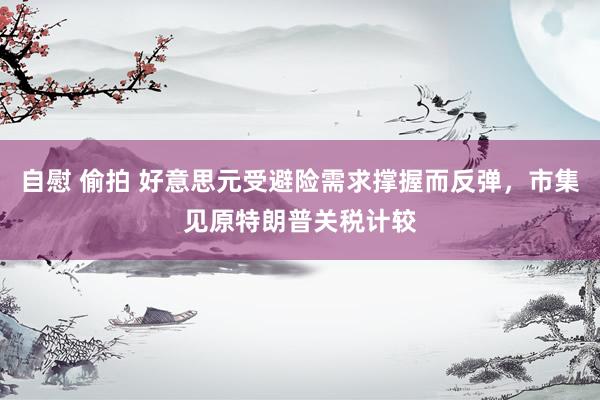 自慰 偷拍 好意思元受避险需求撑握而反弹，市集见原特朗普关税计较